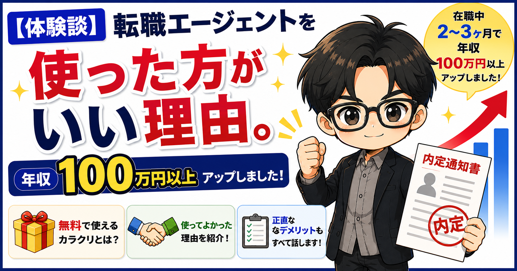 【体験談】転職エージェントを使った方がいい理由。在職中2〜3ヶ月で年収100万円アップしました
